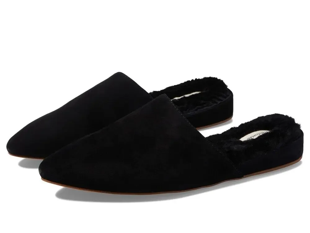 MADEWELL THE KASEY MULE FOR WOMEN - TRUE BLACK SHERPA 7 M